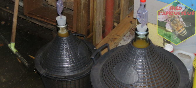 Fabrication du cidre: arrêt de la fermentation et clarification