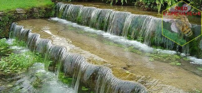 Les jardins d’Annevoie: cascades et fontaines en pagaille.
