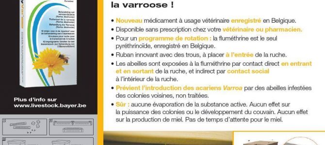 Nouveau médicament contre Varroa