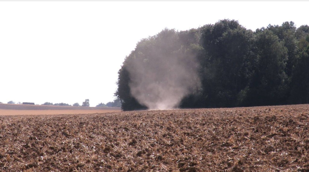 Dust devil ou diable de poussière